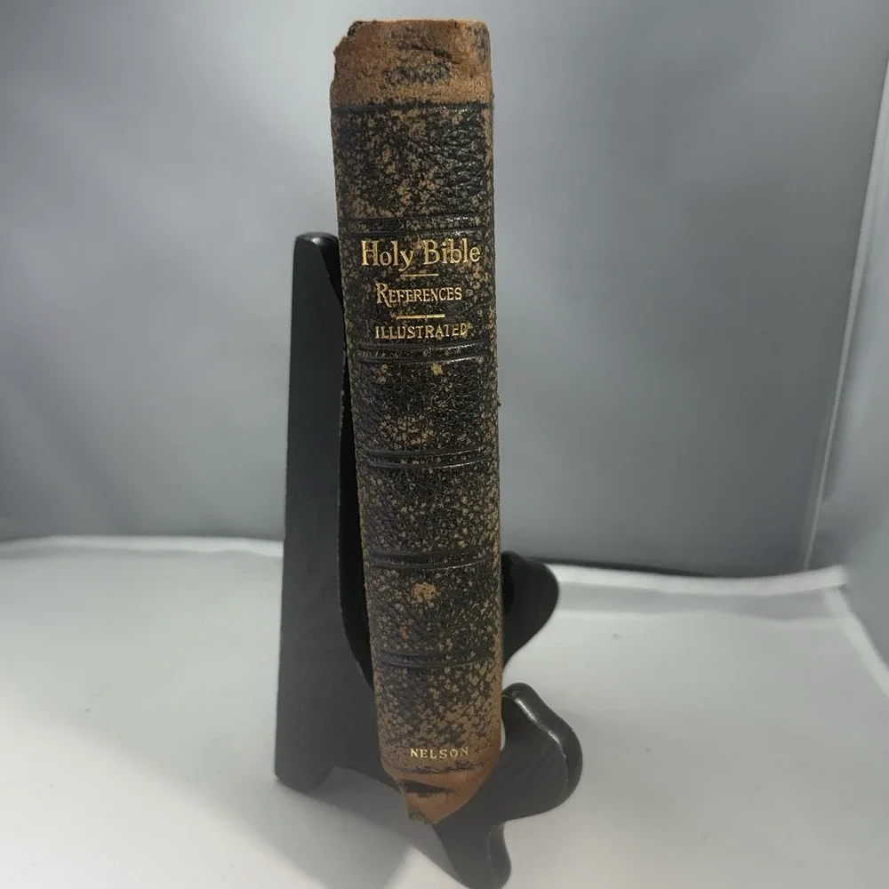 HOLY BIBLE Thomas Nelson & Sons Original Tongues and Former Translation 1910